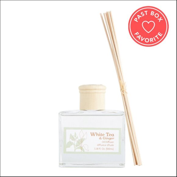 ❣️2/$36 NIB Anthropologie Rosy Rings White Tea & Ginger Reed Diffuser - Picture 5 of 5